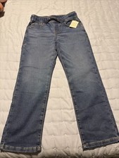 Cat And Jack Boys Size 10 Husky Skinny Jeans Stretch Denim Comfort Fit