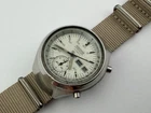 New ListingVintage SEIKO 6139-7100 Helmet White Dial Chronograph Automatic Cal 6139B - 40mm