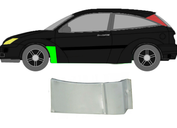 KotflüGel FüR Ford Focus MK 1 1998 - 2007 Vorne Links-image