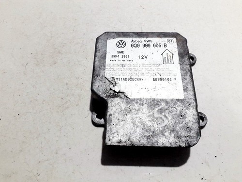 6q0909605b Steuergerät ECU Modul  steuergerät 5wk4 2869  289901 DE754204-60