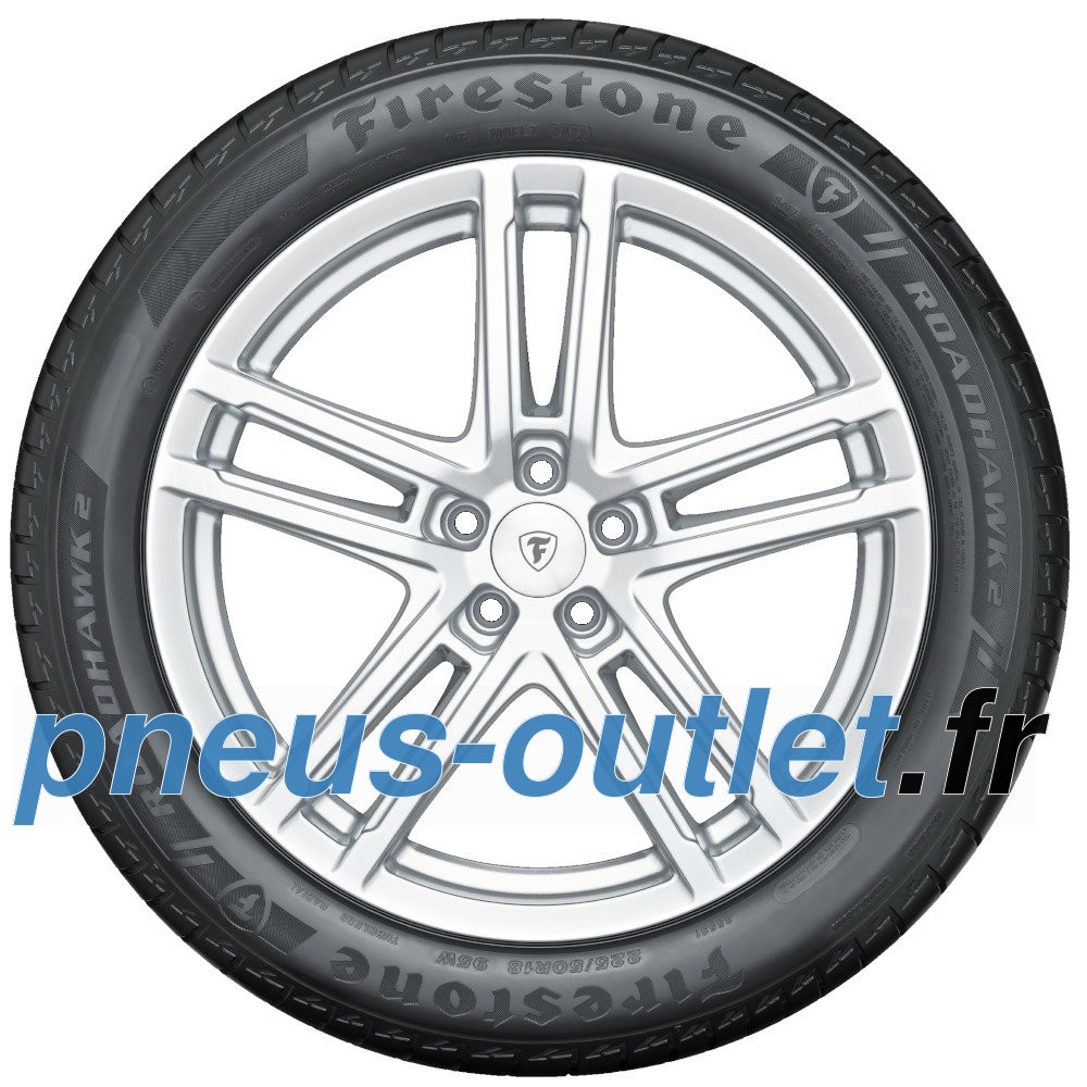 Pneu Firestone Roadhawk 2 245/35 R18 92Y à faible résistance de roulement et grip optimal EV