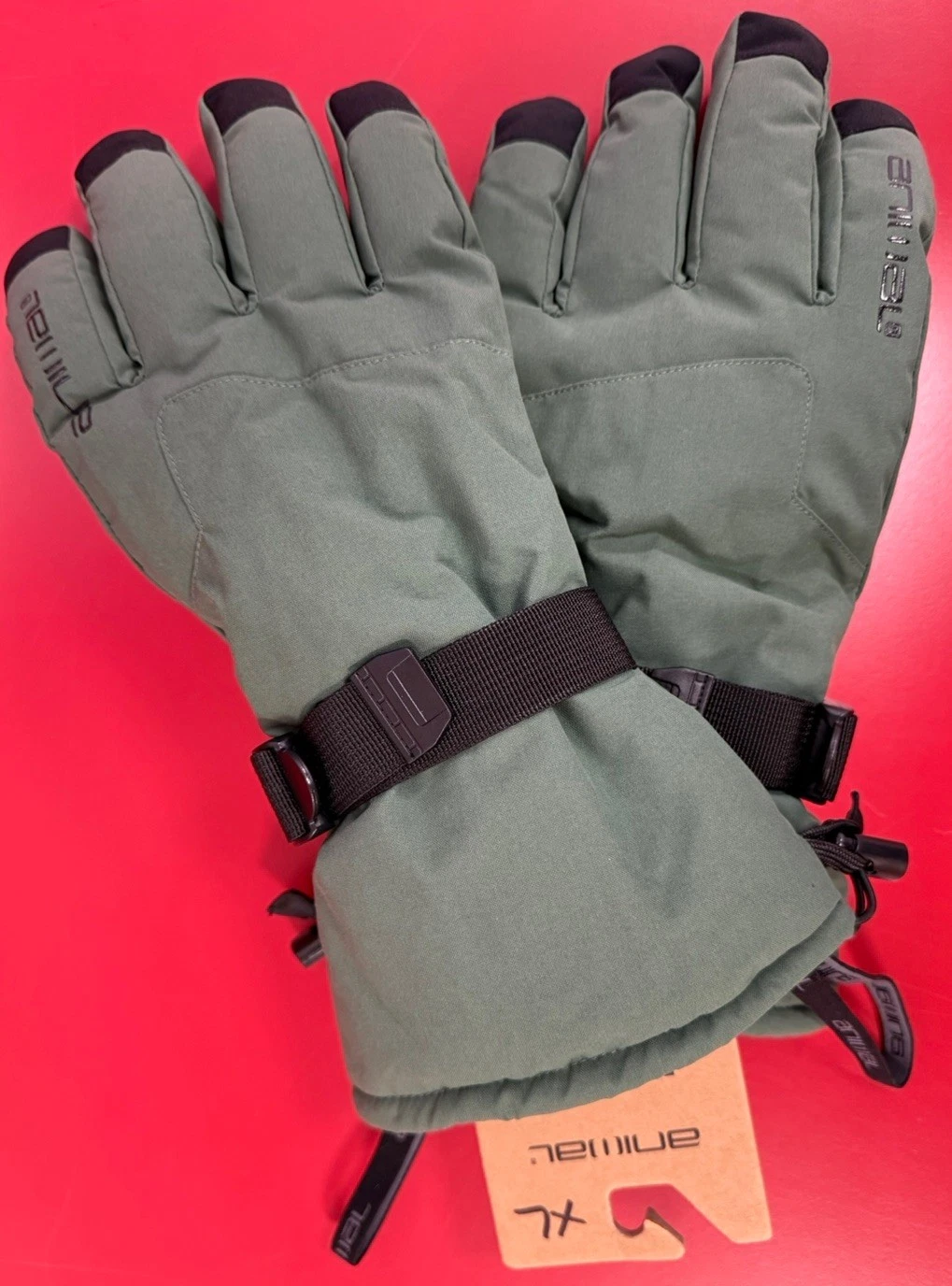 Animal Men's Edge Ski Snow Gloves size XL