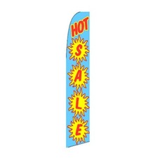 HOT SALE Advertising Sign Swooper Feather Banner Flag Only Sign