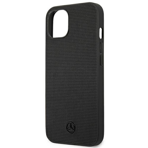 Étui pour Téléphone Portable Coque IPHONE 13/14/15 Mercedes Cuir Rigide Noir - Photo 5 sur 7