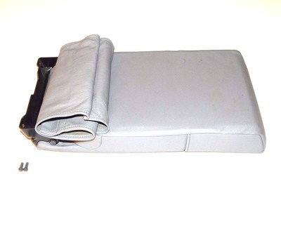 2000-2006 BMW E53 X5 REAR SEAT CENTER ARM REST ARMREST LEATHER GREY OEM ...