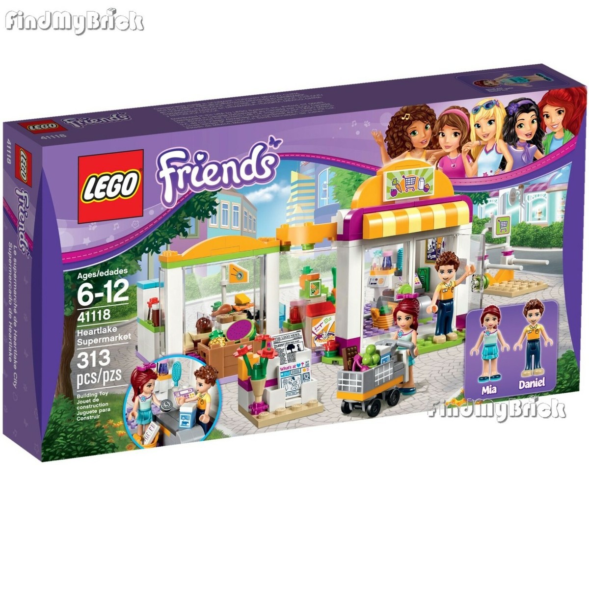 Lego Friends 41118 Heartlake Supermarket - Authentic Factory