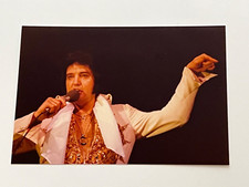 ELVIS PRESLEY ORIGINAL VINTAGE KODAK PHOTO CINCINNATI JUNE 25 1977 STAMPED