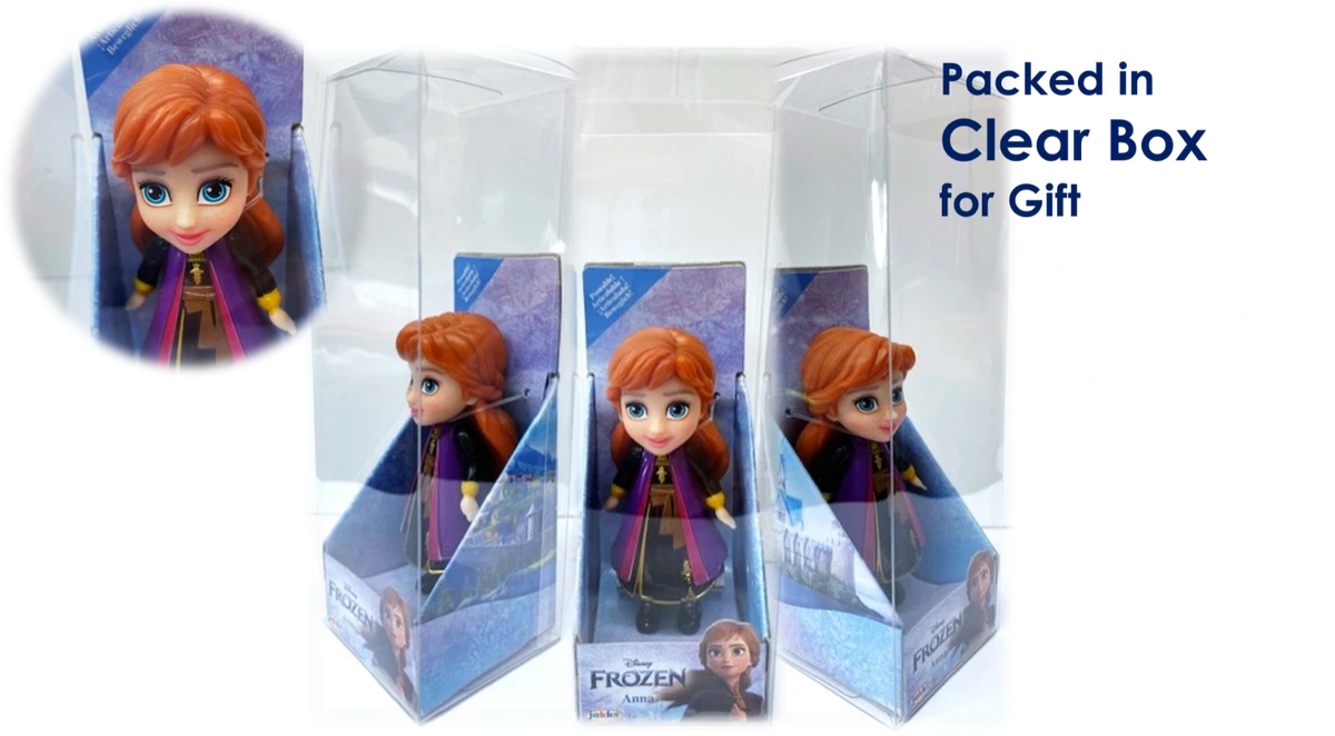 Disney Frozen Anna Small Doll in Travel Look, Posable with