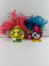 2 Coty Wild Musk Beanie Boppers 1980s Sachet Russ Berrie Plush Hanging