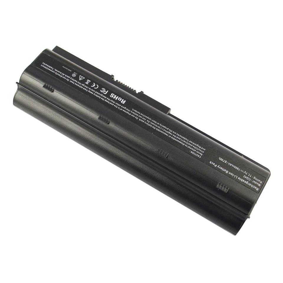 9 Cell Laptop Battery for HP MU06 MU09 SPARE 593554-001 593553-001 Notebook PC - image 3 of 4