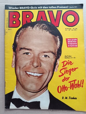BRAVO 1960 Nr. 9 - O.W..Fischer, Elvis Presley