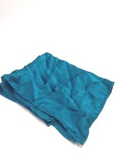  95 Bloomingdales Men Pocket Square Casual Suit Blue Solid Dress Handkerchief