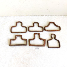 Vintage Handmade Iron Hanging Hook Decorative Collectible Props Set Of 6 I237