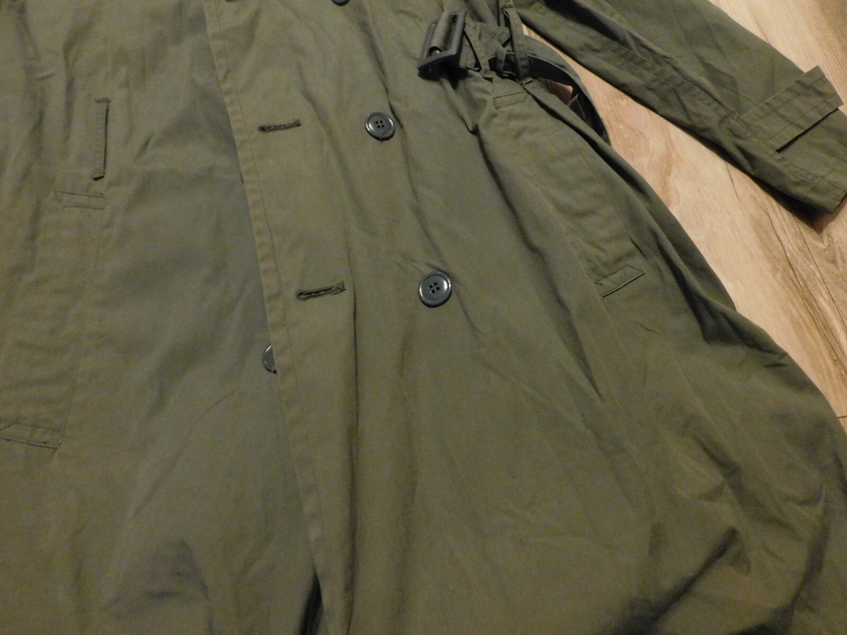 US ARMY 1972 VIETNAM ERA MAN'S RAINCOAT AG 274 SIZE 42S | eBay