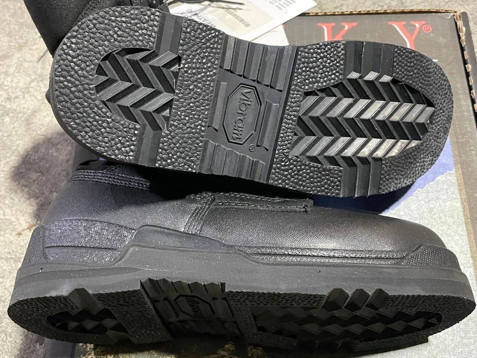 USGI MILITARY NAVY Rocky Mens Safety Steel Toe Hot Weather Boots Black 6.5R NEW - Image 3 of 4