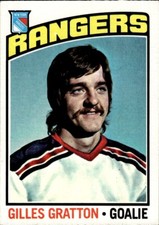 1976-77 Topps Gilles Gratton New York Rangers #28