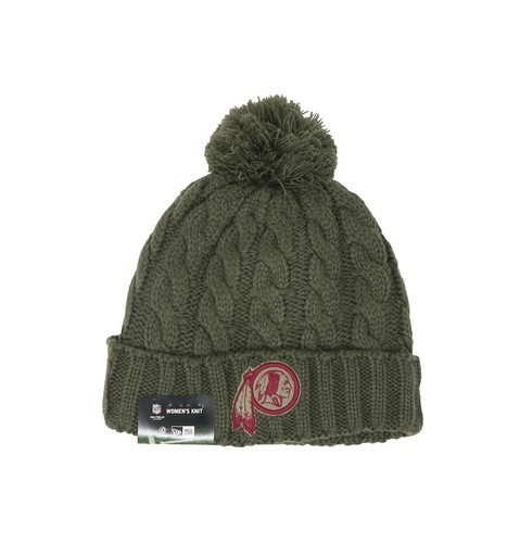 Redskins Beanie Women Knit Green Salute 