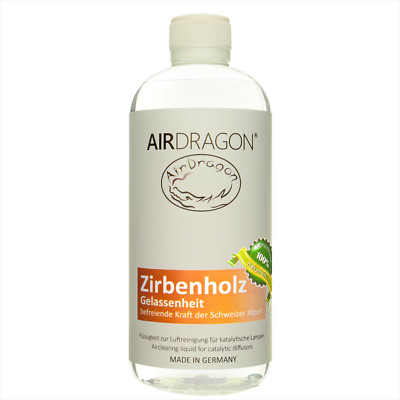 AirDragon  Zirbenholz 500ml Premium Raumduft für katalytische Lampe Berger u.a.