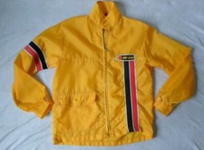 60's 70's Vintage SWINGSTER Cafe RACING Racer Full Zip Jacket Windbreaker S/M