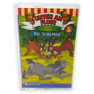 Unten am Fluss Watership Down Folge 3 Die Schlinge MC Kassette Hörspiel Kiosk