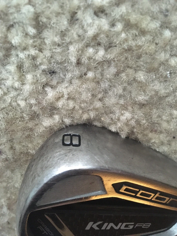 Cobra King F8 Carbon FT 8 Iron Project X 5.5 Regular + Flex Steel Shaft - Image 3 of 4