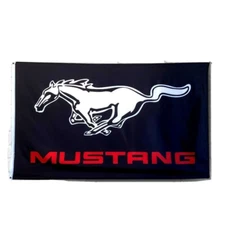 Premium Flag Ford Mustang 3x5 ft Banner GT Shelby Cobra Sign Car Racing Show