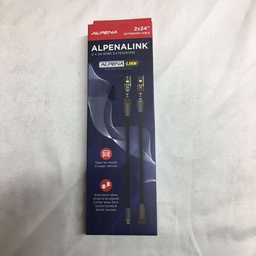 Alpena Link 2x Wire Extension Cable 24" Length Auto Car Lighting Accessory