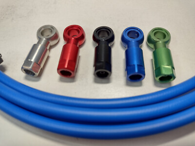 Ricambi Freni Idraulici Kit Tubo Freno Idraulico Icreopro 2000mm - Per Sistema Shimano BH90 Con Adattatore Banjo Ricambio Freni Shimano Deore Slx Xt - Foto 14