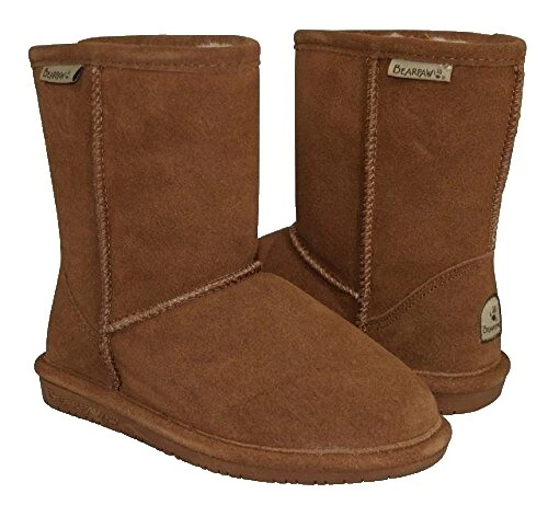 Zapatos de gamuza marrones de personaje Emma para niñas