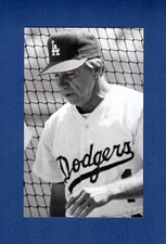 PEE WEE REESE, 1940-1958 Dodgers ~ 1950s-90s Mel Bailey real photo postcard