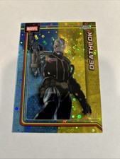 Deathlok 2026 Marvel Topps Chrome /80 Dazzler’s Rhythm Refractor SP #109
