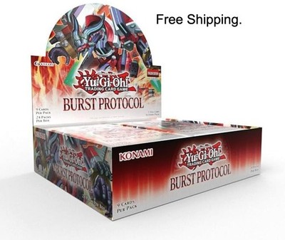 Yugioh Burst Protocol Booster Box 1st Edition Factory Sealed New***