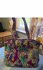 Vera Bradley Glenna Sachel Heather Retired
