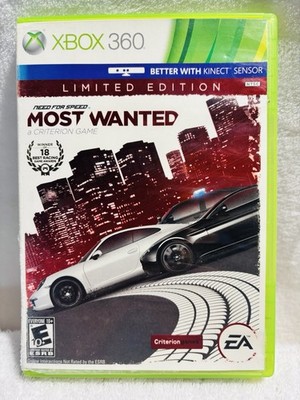 XBOX 360 -Need for Speed: Most Wanted Limited Ed (Microsoft , 2012) CIB