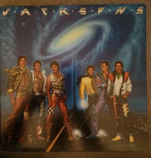 The Jacksons 1984 Original Pressing Lp Of Victory It's Been Graded A Strong VG +