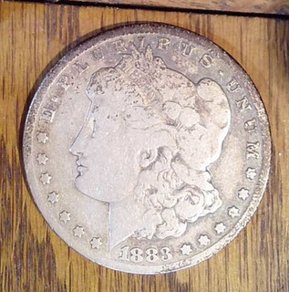 1883 CC 90% Silver Morgan Dollar (018)