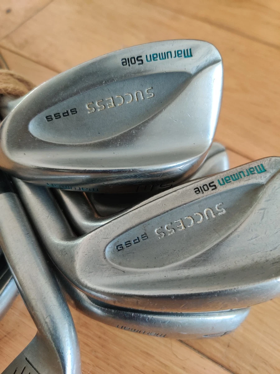 Set De 8 Fers De Golf Maruman Majesty Prestigio Or - Numéros 5 à 9, PW, AW, SW - Flex S - Occasion