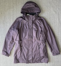 Gerry Womens Medium Purple 3-in-1 Jacket Removable Puffer Vest Lining Hood