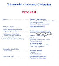 Signed USPS FDC Uo Ceremony Program UX145 C1E1 Paper Industry #2346 #2282 1990 Signed USPS FDC Uo Ceremony Program UX145 C1E1 Paper Industry #2346 #2282 1990