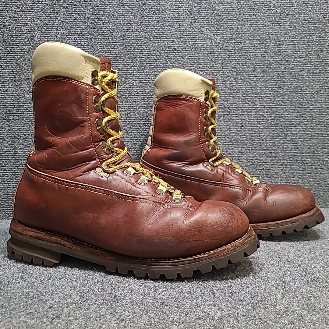 Vintage Chippewa Kush N’ Kollar Mountaineering Boots 5480 Size 10 E USA Made