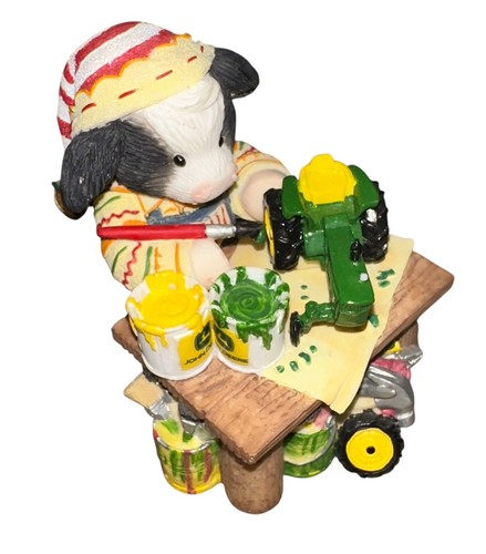 Mary's Moo Moos John Deere 104196 gregge al lavoro per fare un buon Natale ROTTO