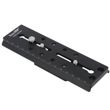 Haoge 160mm Camera Long Sliding Quick Release Plate for Sachtler Tripod Fluid...