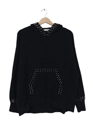 ZARA Pull à capuche Dames Pull T EU 38 noir style décontracté - Photo 1/4