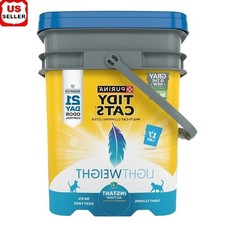 Lightweight Clumping Cat Litter Deodorizing Ammonia Blocker Instant Action 17lb