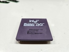 Vintage Rare Intel i486 DX2 A80486DX2-66 SX64...