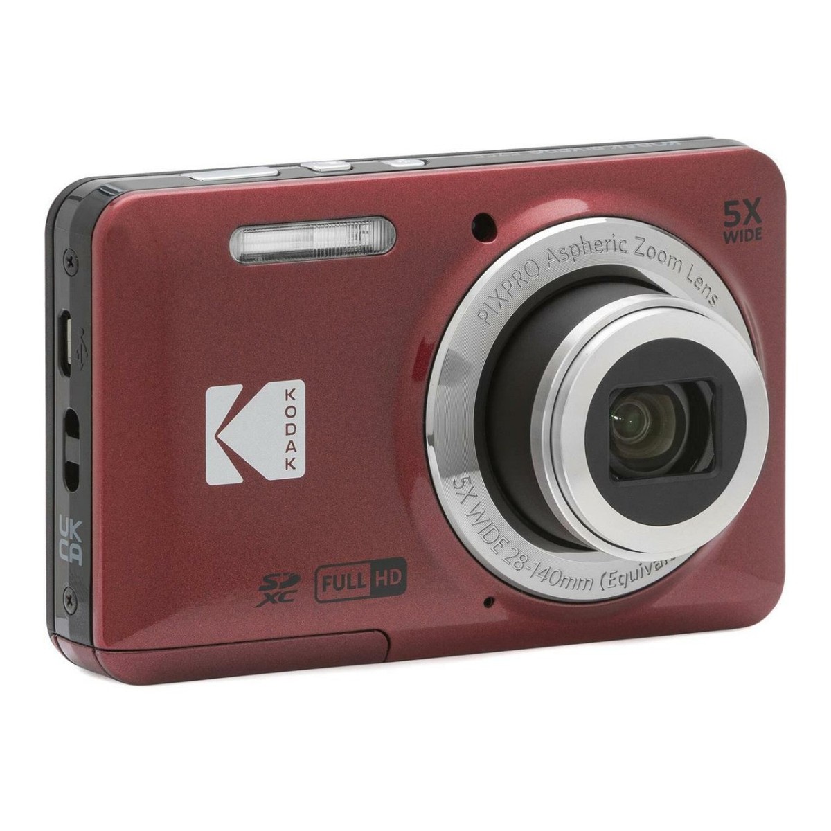 Kodak PIXPRO Friendly Zoom FZ55 Digital Camera Red 819900014075| eBay