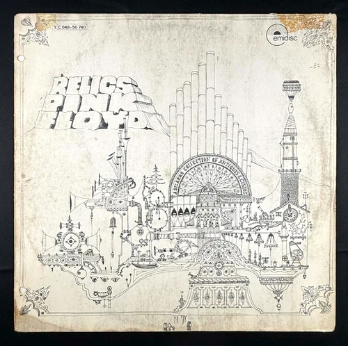 Pink Floyd Relics German press Emidisc 70s Classic Rock vinyl record LP