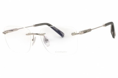NEW Chopard VCHG58 0579 Shiny Palladium 57mm Eyeglasses