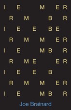 Joe Brainard I Remember