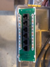 Leviton PWA58159 1x6 cat5E voice/data distrib...